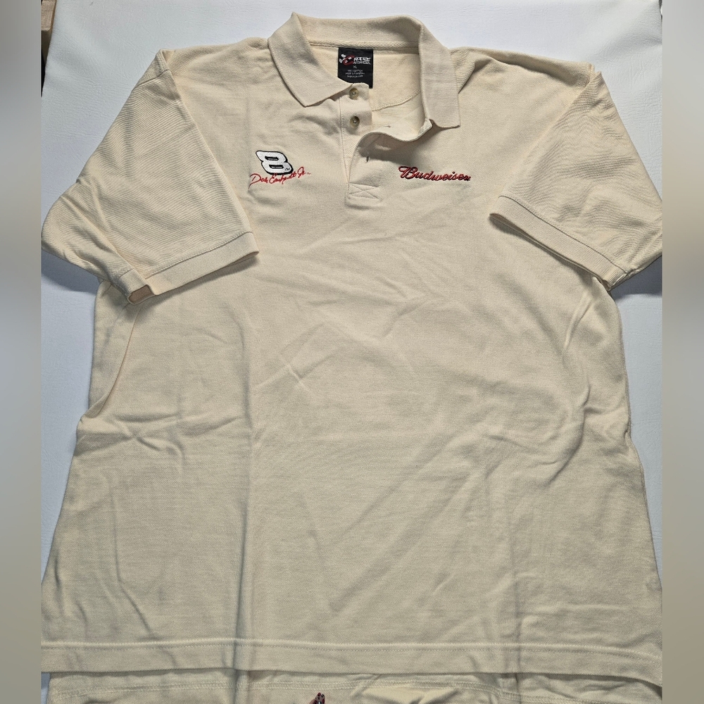 Chase Authentics Dale Earnhardt Jr collard men's shirt  Vintage 90s XL